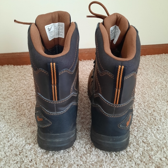 Danner Vicious 8" Brown Composite Toe NMT Leather Work Boot 13868 Size 9.5 - Picture 12 of 16